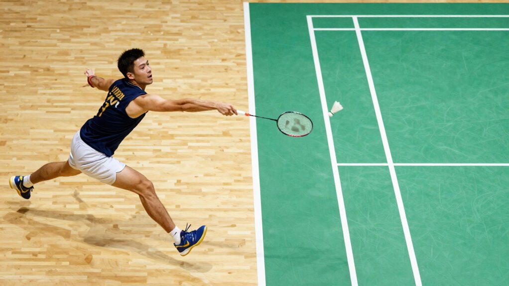 comparing badminton and tennis