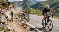 comparing cycling difficulties