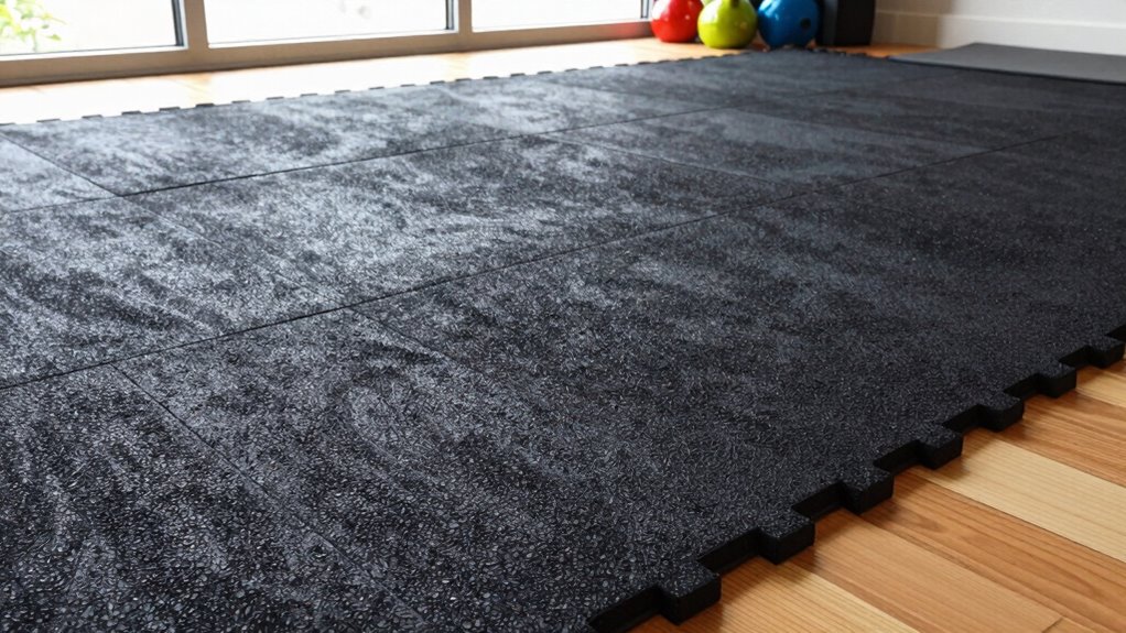 cushions and safeguards flooring