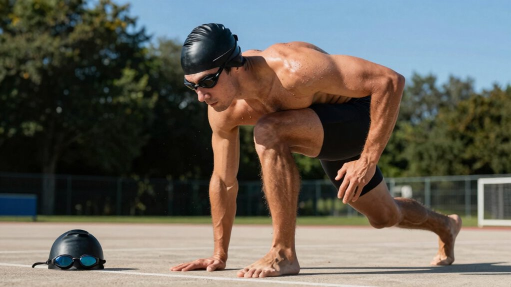 dryland exercises boost swimming endurance