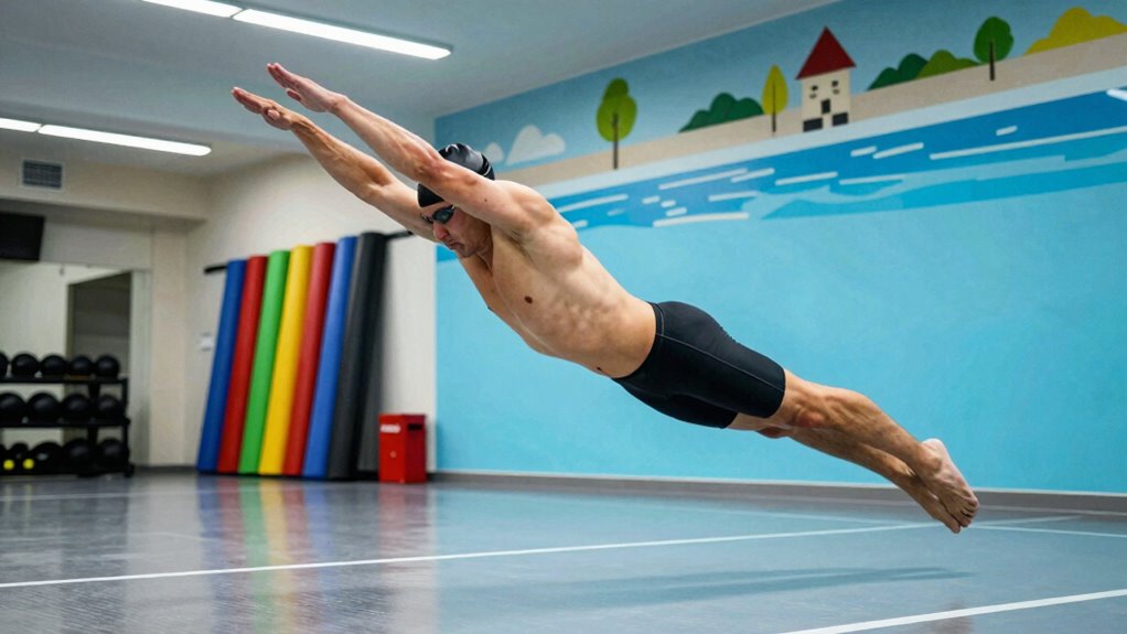 dryland exercises boost swimming