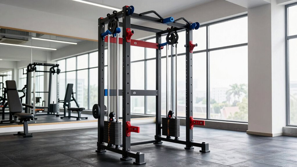 flexible workout tower attachments