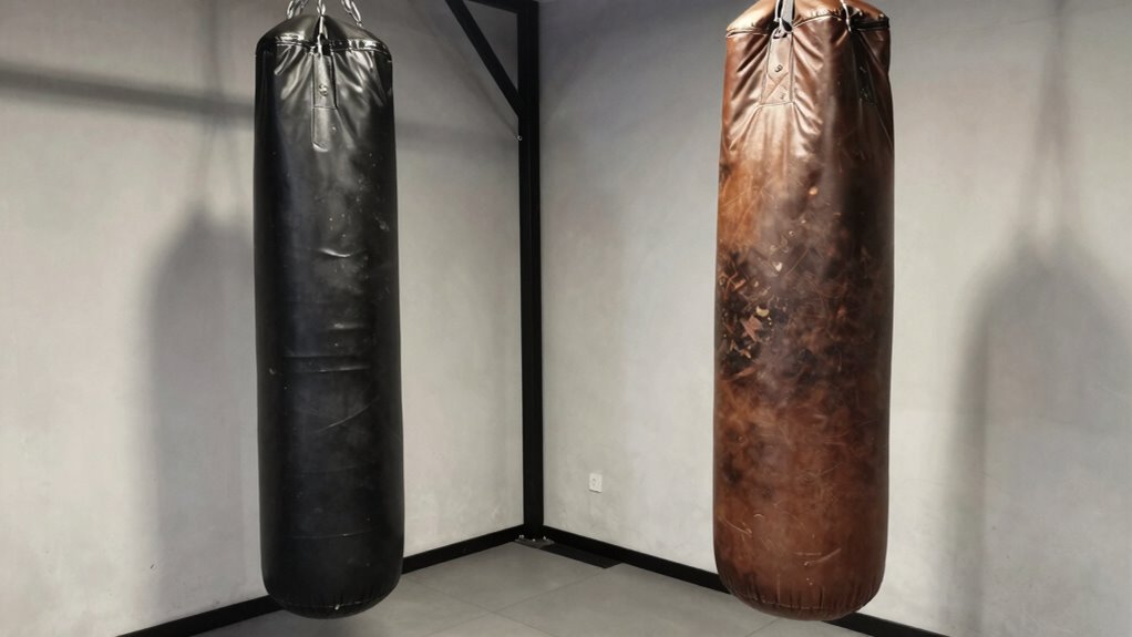 hanging vs freestanding bags