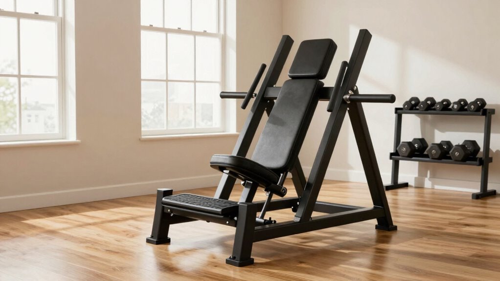 home gym leg press