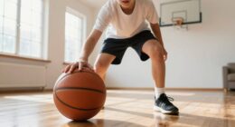 practice dribbling at home