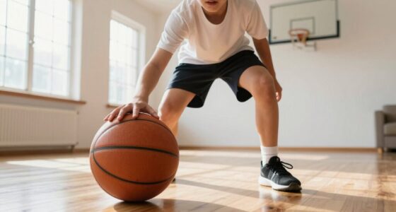 practice dribbling at home