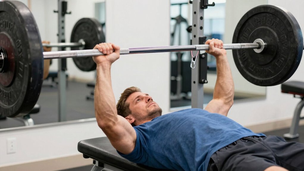 proper breathing enhances bench press