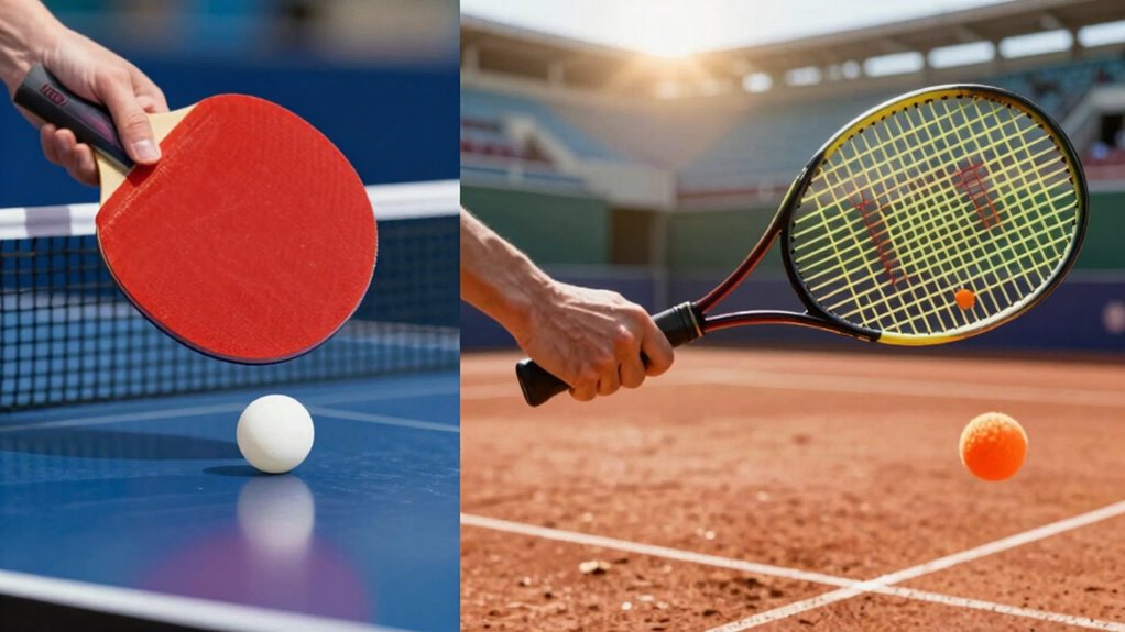 racket grip court surfaces