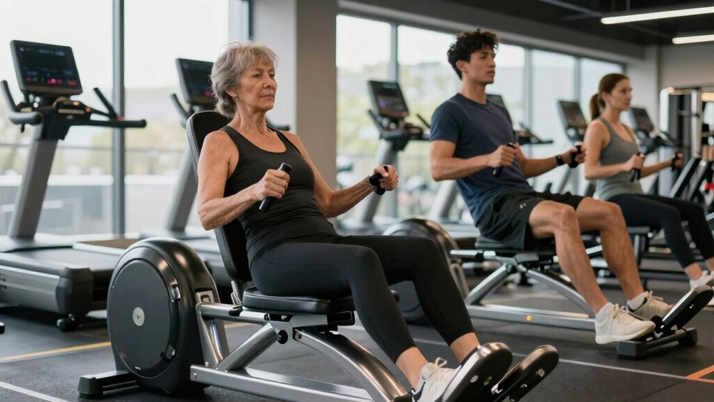 recumbent cross trainer users