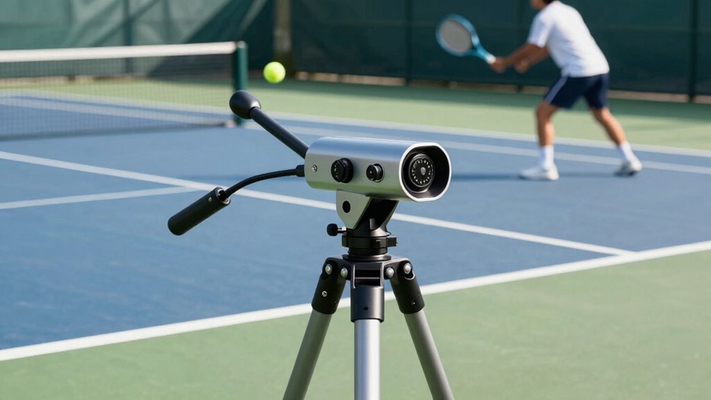 remote controlled tennis machines