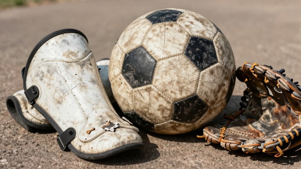 replace sports gear regularly