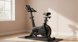 silent home workout bikes