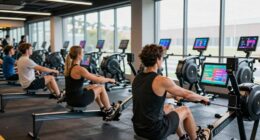 smartphone integrated rowing machines
