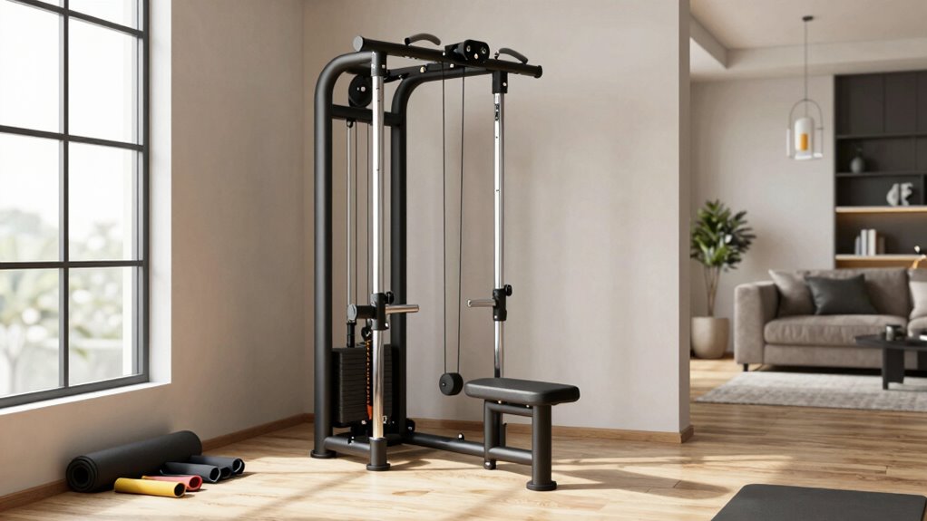 space saving fitness equipment