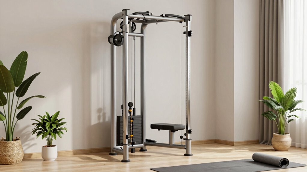 space saving versatile strength equipment