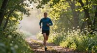 stress relief through running