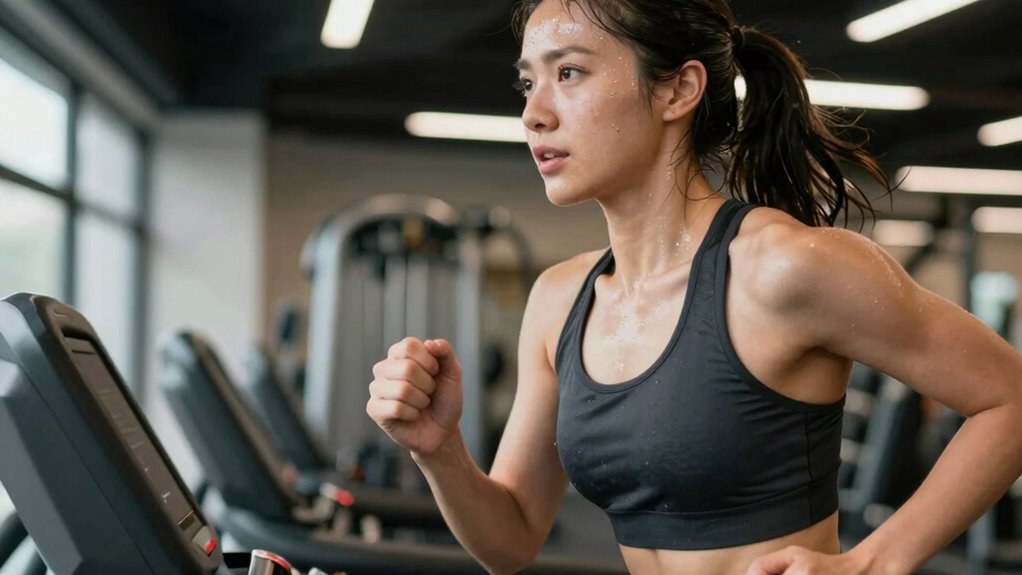sweat indicates effort not effectiveness