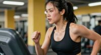 sweating indicates workout intensity