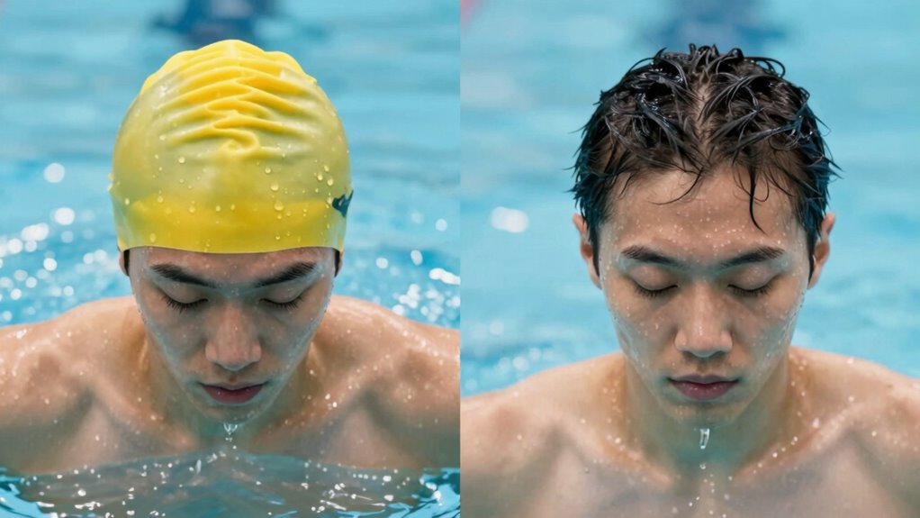 swim cap material considerations
