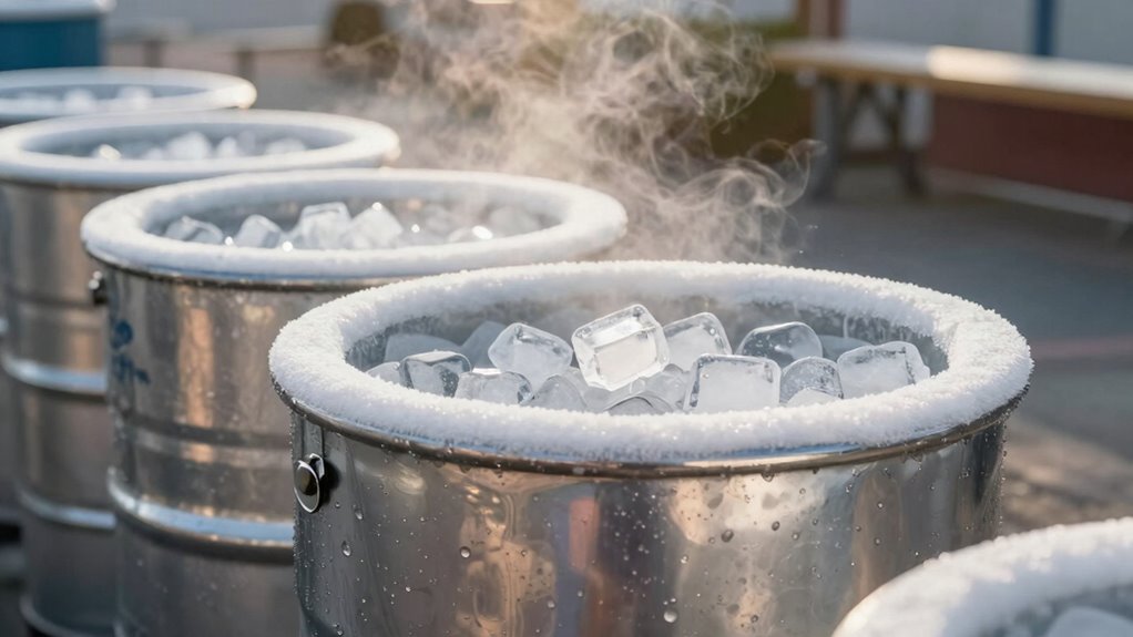 temperature controlled ice baths