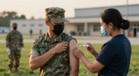 Military requiring flu vaccines for recruits as Air Force base deals with outbreak