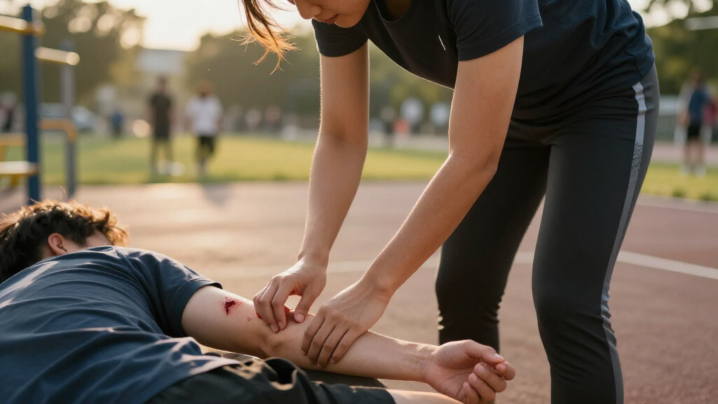 A Stab Wound, Then A Real Emergency