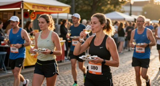 At This French Marathon, Runners Make Pit Stops For Wine And Oysters