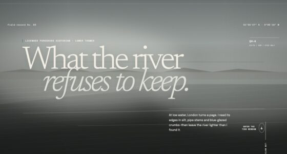 Thames Mudlark — The River Gives Up Its Past (FABLE/175)