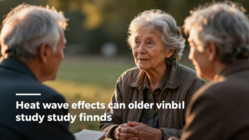 Heat Wave Effects Can Linger Overnight In Older Adults, Study Finds